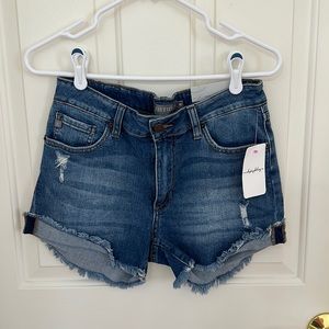 NWT JUST USA size Medium denim shorts